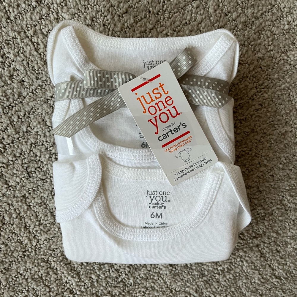 Carter’s Set of three White Onesies